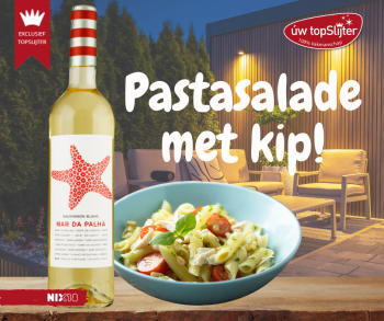 Mar da Palha Sauvignon Blanc - pastasalade met kip - uw topSlijter  (1)